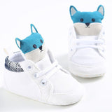 FOXY - Chaussures Renard pour Bébé Chaussures Bébé Blanc / L (13 cm) - Parents Sereins