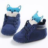 FOXY - Chaussures Renard pour Bébé Chaussures Bébé Bleu (bientôt épuisé) / S (11 cm) - Parents Sereins