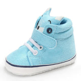 FOXY - Chaussures Renard pour Bébé Chaussures Bébé Bleu Clair / L (13 cm) - Parents Sereins