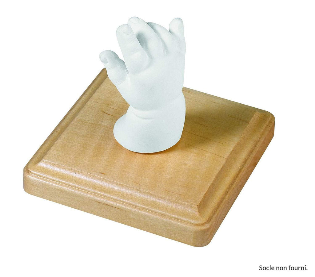 Ensemble de plâtre 3D main et pied Ensemble d'empreintes de mains 3D  enfant, famille