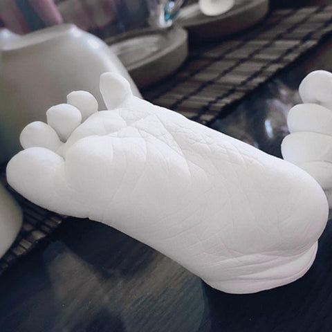 Kit de moulage 3D pour empreintes de mains et pieds de bébé