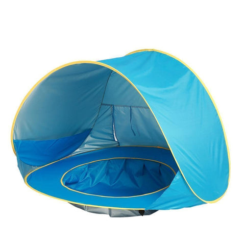 BabyPool - Tente de Plage Anti-UV avec Piscine Tente de Plage Enfant - Parents Sereins