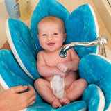 BathBy - Fleur de Bain pour Bébé Accessoires Enfant BLEU - Parents Sereins