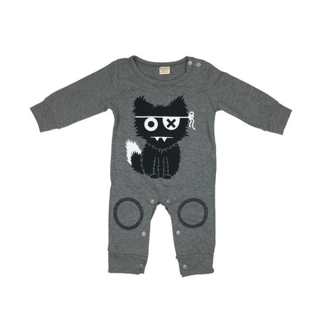 Combinaison Pyjama Chat Cartoon Pyjama - Combinaison - Vêtements Enfants 0 - 3 mois - Parents Sereins