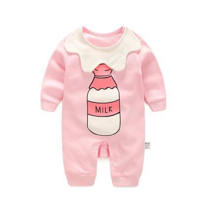 Combinaison Pyjama Milk Rose Pyjama - Combinaison - Vêtements Enfants 3M - Parents Sereins