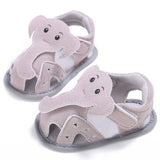 HÉRALD - Sandales Éléphant pour Enfant Chaussures Bébé Khaki / 6M - Parents Sereins