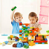 Marbly Run - Circuit de Billes à Construire (compatible Lego et Duplo) Jouet Enfant 52 pièces - PACK BASIQUE - Parents Sereins
