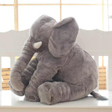 Peluche Éléphant de 65 cm Peluche Enfant Gris - Parents Sereins