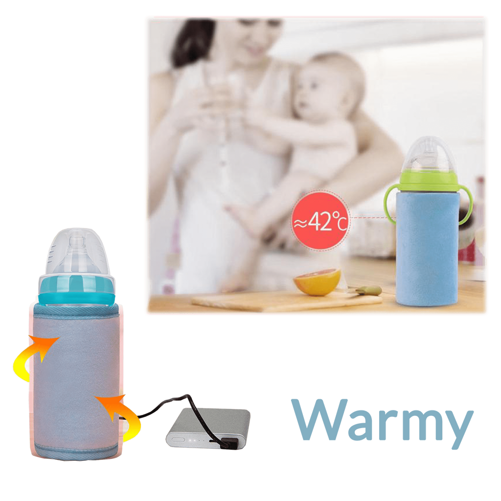Chauffe-biberon Cozytots pour bébé en déplacement Thermos USB Biberon  chauffe-biberon portable avec indicateur de température Thermos portable  avec batterie réchauffe-biberon pour bébé en déplacement : : Bébé  et Puériculture